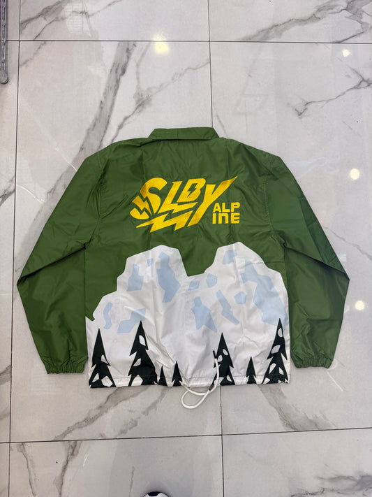 OLIVE COACH JACKET